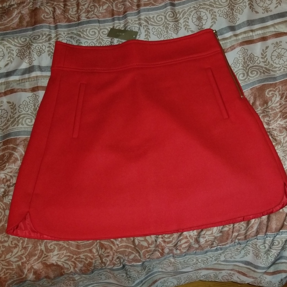 Womens wool skirt